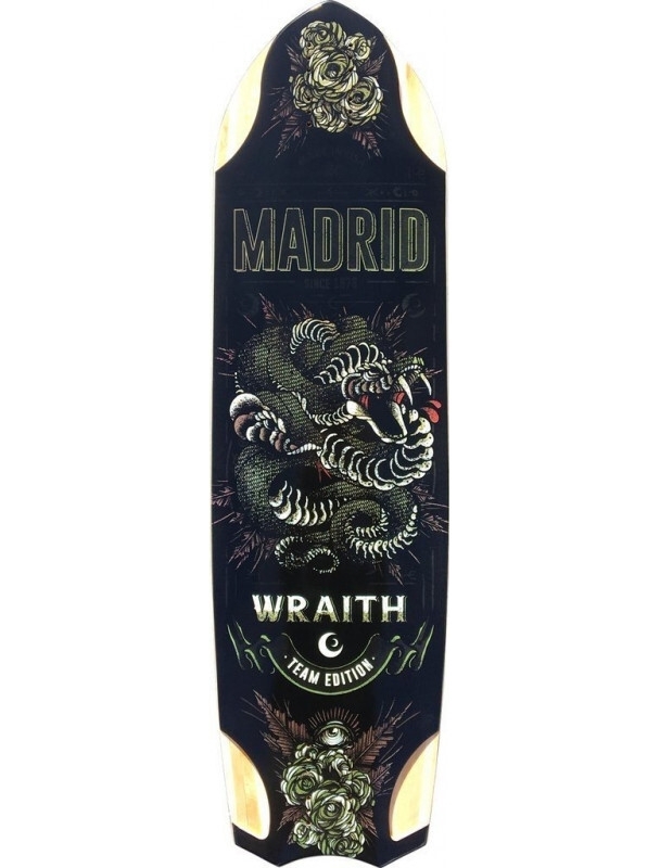 series wraith team edition longboard deck.